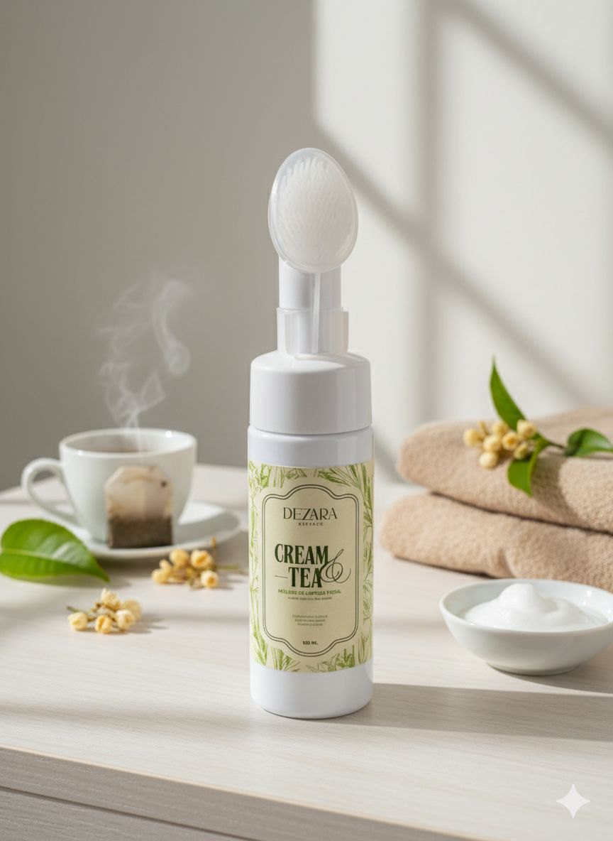 Mousse Facial Cream & Tea Dezara Essence 150ml